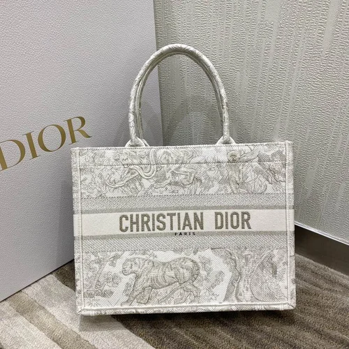 Dior Original Book Tote Large Authentic Embroidery Luxury
