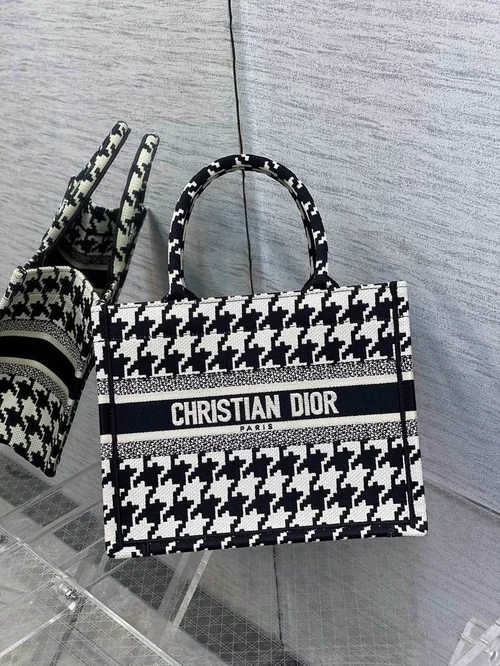 Dior Original Book Tote Large Authentic Embroidery Luxury