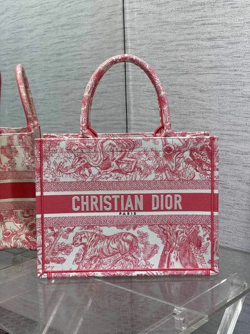 Dior Original Book Tote Large Authentic Embroidery Luxury
