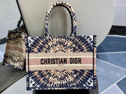 Dior Original Book Tote Large Authentic Embroidery Luxury