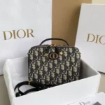 Dior Original Caro Small Chain Bag Authentic Quilted Luxury