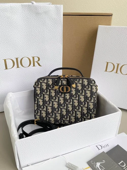 Dior Original Caro Small Chain Bag Authentic Quilted Luxury