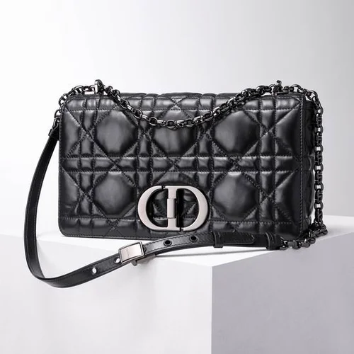 Dior Original Caro Small Chain Bag Authentic Quilted Luxury