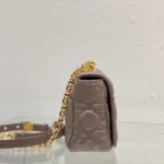 Dior Original Caro Small Chain Bag Authentic Quilted Luxury