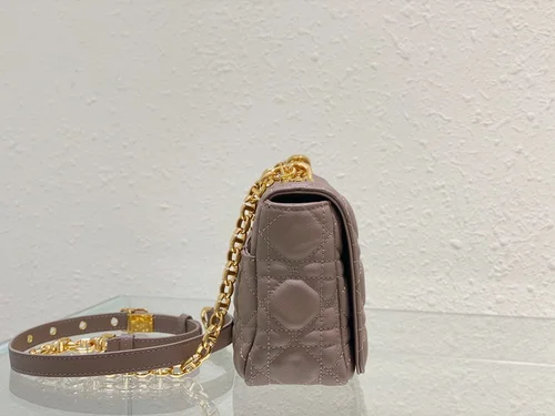 Dior Original Caro Small Chain Bag Authentic Quilted Luxury