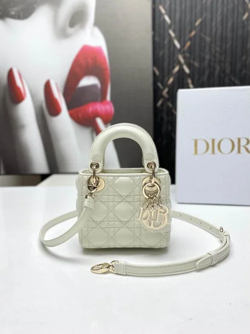 Dior Original Lady Bag Medium Authentic Cannage Luxury