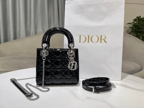 Dior Original Lady Bag Medium Authentic Cannage Luxury