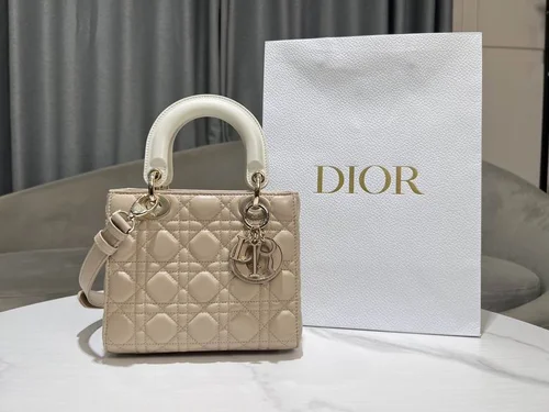 Dior Original Lady Bag Medium Authentic Cannage Luxury