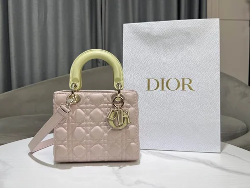 Dior Original Lady Bag Medium Authentic Cannage Luxury