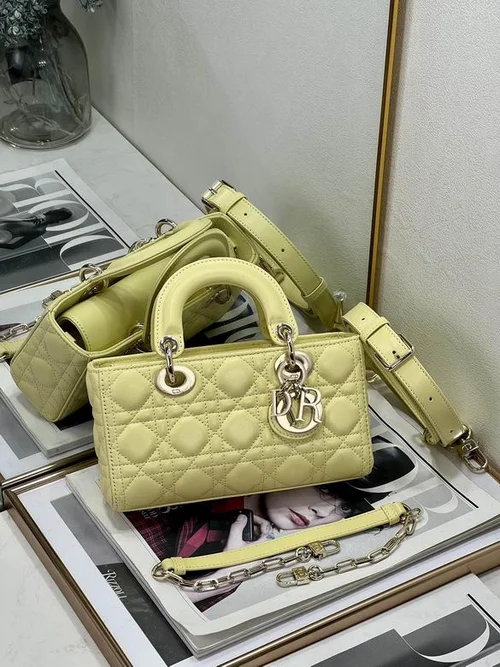 Dior Original Lady Bag Medium Authentic Cannage Luxury