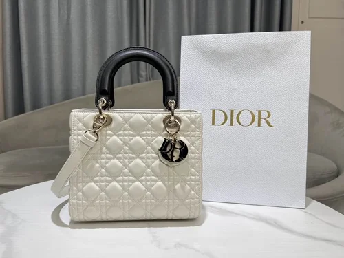 Dior Original Lady Bag Medium Authentic Cannage Luxury