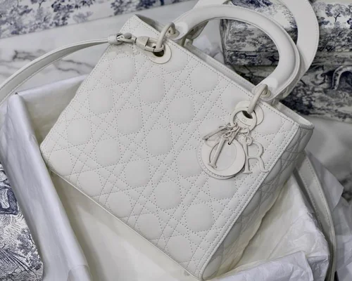 Dior Original Lady Bag Medium Authentic Cannage Luxury