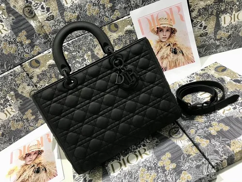 Dior Original Lady Bag Medium Authentic Cannage Luxury