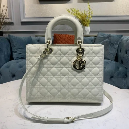 Dior Original Lady Bag Medium Authentic Cannage Luxury