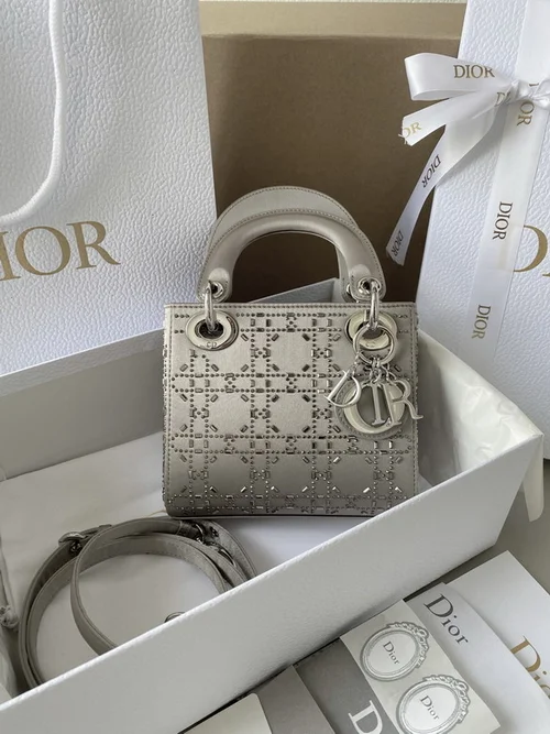 Dior Original Lady Bag Medium Authentic Cannage Luxury