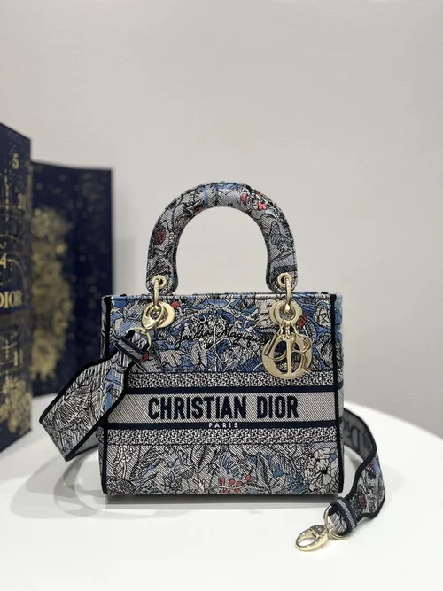 Dior Original Lady Bag Medium Authentic Cannage Luxury