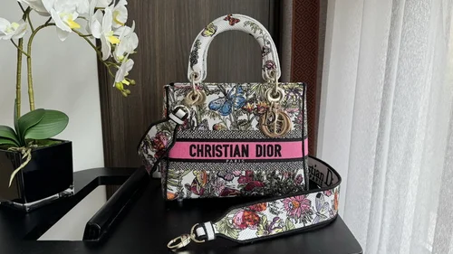 Dior Original Lady Bag Medium Authentic Cannage Luxury