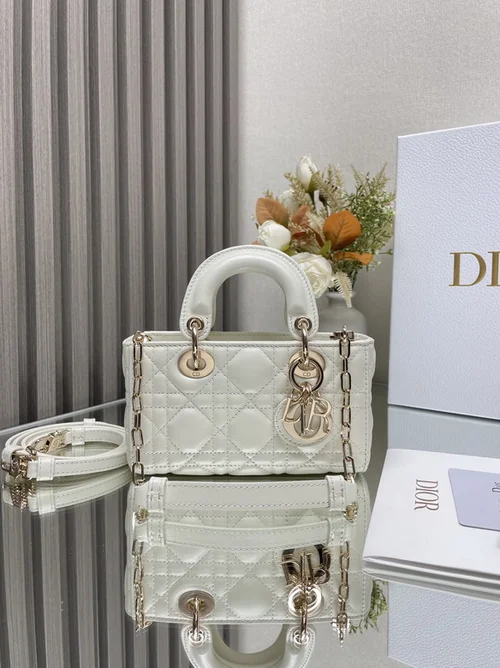 Dior Original Lady Bag Medium Authentic Cannage Luxury