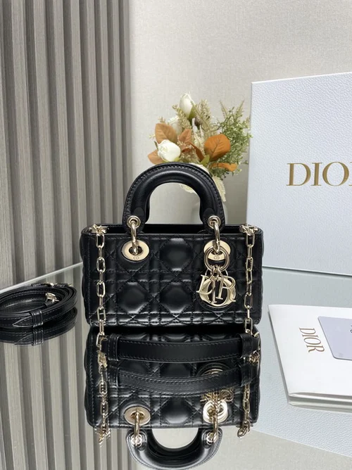 Dior Original Lady Bag Medium Authentic Cannage Luxury