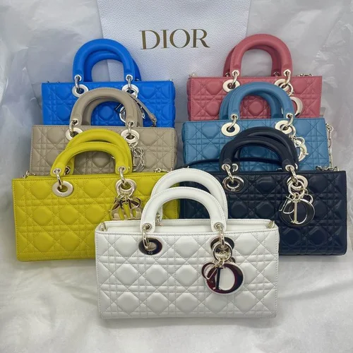 Dior Original Lady Bag Medium Authentic Cannage Luxury