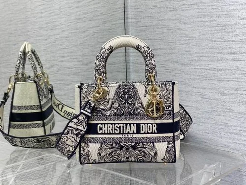 Dior Original Lady Bag Medium Authentic Cannage Luxury