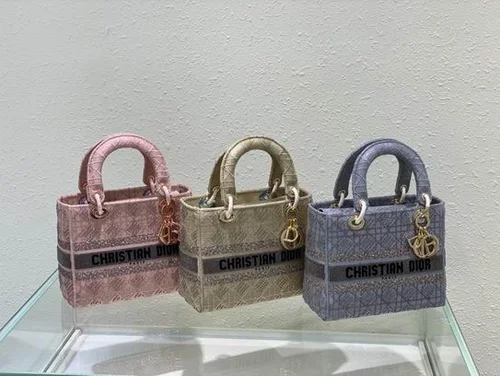 Dior Original Lady Bag Medium Authentic Cannage Luxury