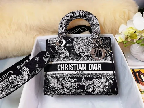 Dior Original Lady Bag Medium Authentic Cannage Luxury