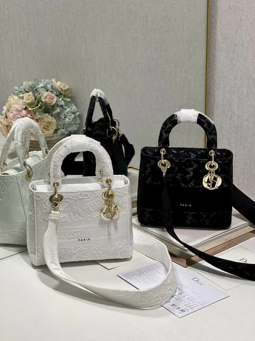 Dior Original Lady Bag Medium Authentic Cannage Luxury