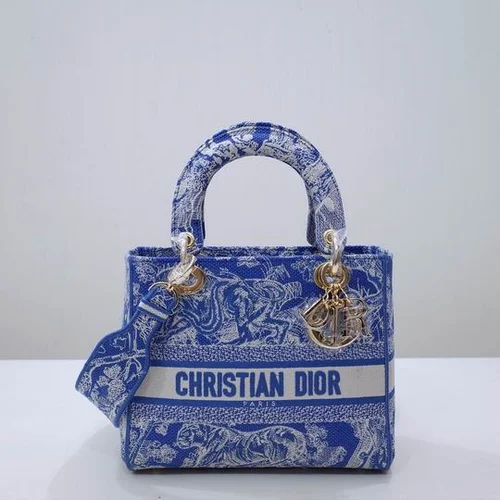 Dior Original Lady Bag Medium Authentic Cannage Luxury