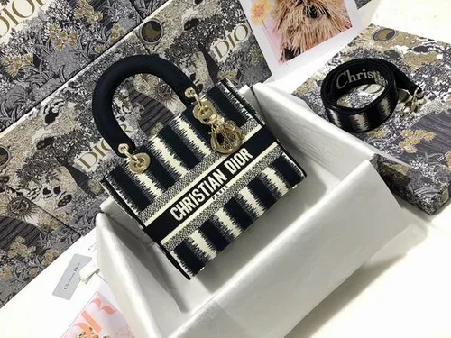 Dior Original Lady Bag Medium Authentic Cannage Luxury