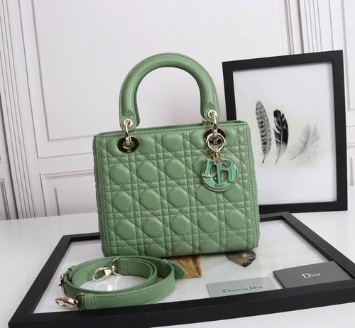 Dior Original Lady Bag Medium Authentic Cannage Luxury