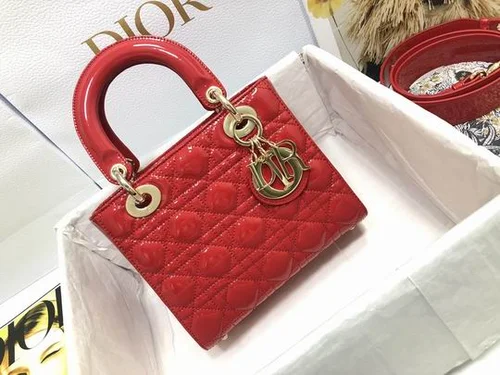 Dior Original Lady Bag Medium Authentic Cannage Luxury