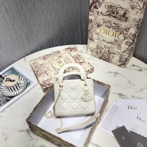 Dior Original Lady Bag Medium Authentic Cannage Luxury