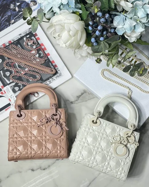 Dior Original Lady Bag Medium Authentic Cannage Luxury