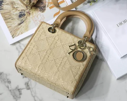 Dior Original Lady Bag Medium Authentic Cannage Luxury