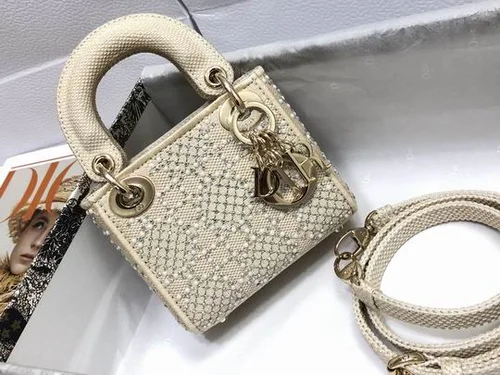 Dior Original Lady Bag Medium Authentic Cannage Luxury