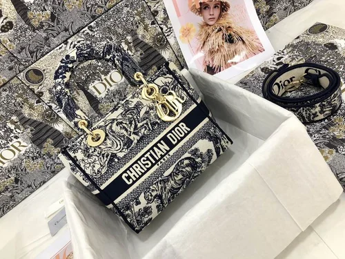 Dior Original Lady Bag Medium Authentic Cannage Luxury