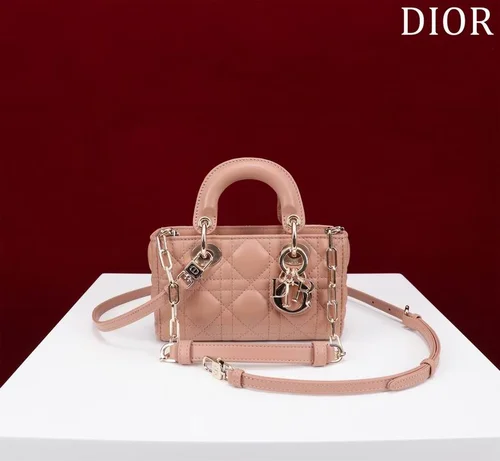 Dior Original Lady Bag Medium Authentic Cannage Luxury