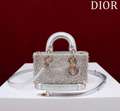Dior Original Lady Bag Medium Authentic Cannage Luxury