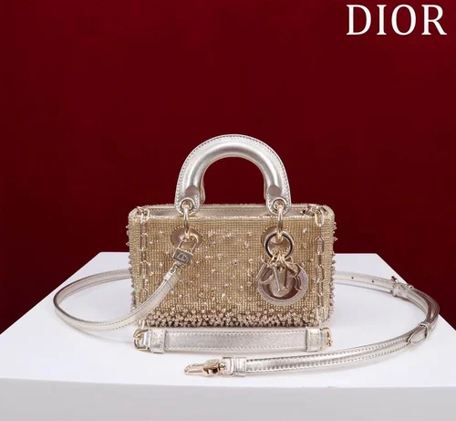 Dior Original Lady Bag Medium Authentic Cannage Luxury