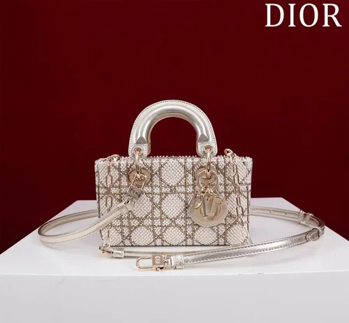 Dior Original Lady Bag Medium Authentic Cannage Luxury