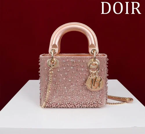 Dior Original Lady Bag Medium Authentic Cannage Luxury