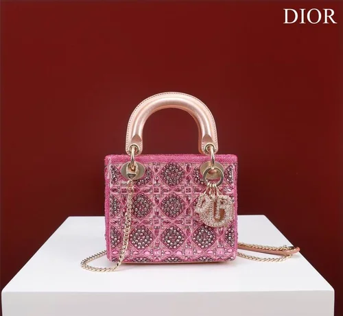 Dior Original Lady Bag Medium Authentic Cannage Luxury