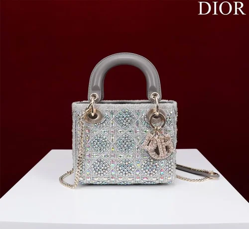 Dior Original Lady Bag Medium Authentic Cannage Luxury