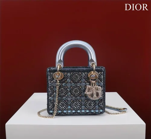 Dior Original Lady Bag Medium Authentic Cannage Luxury