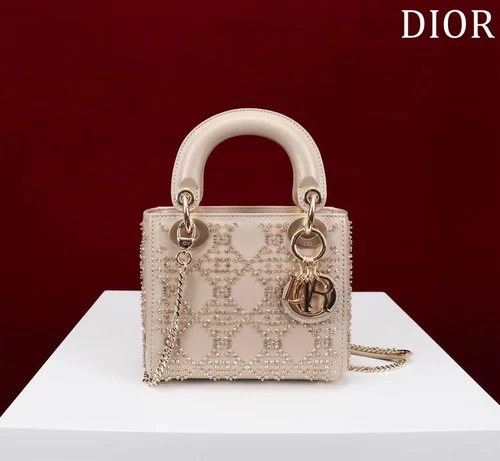 Dior Original Lady Bag Medium Authentic Cannage Luxury