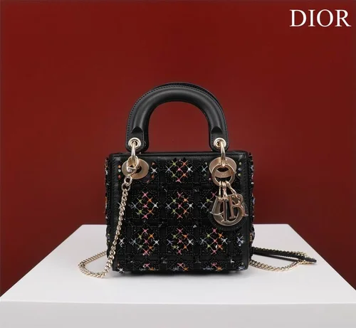 Dior Original Lady Bag Medium Authentic Cannage Luxury