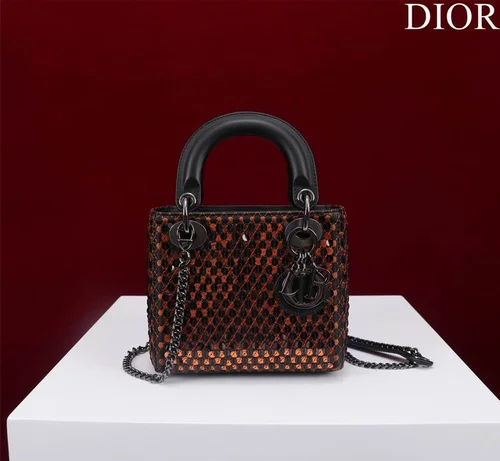Dior Original Lady Bag Medium Authentic Cannage Luxury