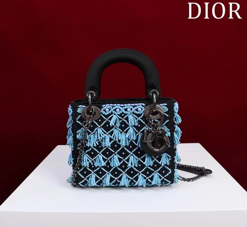 Dior Original Lady Bag Medium Authentic Cannage Luxury
