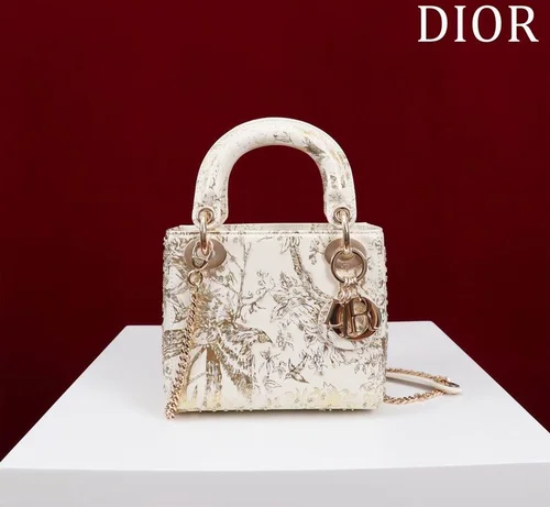 Dior Original Lady Bag Medium Authentic Cannage Luxury